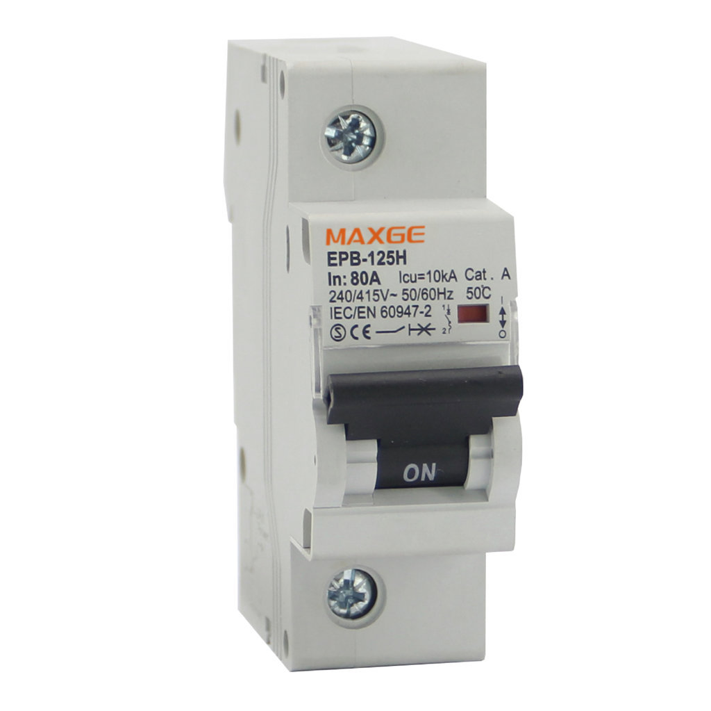 Interruptor automático magnetotérmico. Industrial. Poder de corte 10kA. (EPB125H)