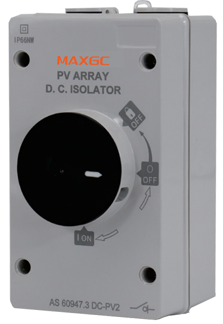 MGISO-32 Rotary load break disconnectors for use 1200VDC