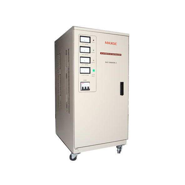 Three-phase voltage stabilizers up to 75kVA. SVC series