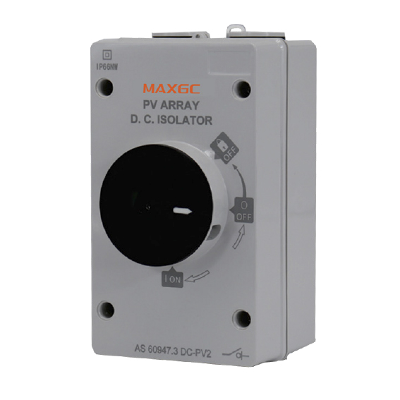 MGISO Interruptores de maniobra para corriente continua