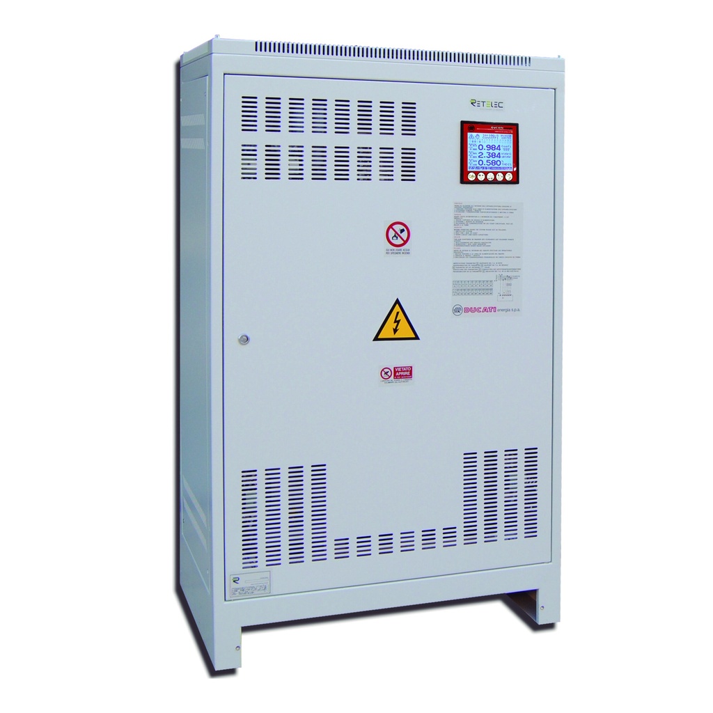 Automatic capacitor bank with detuned filters Series RF-ZENIT up to 275 kVAr