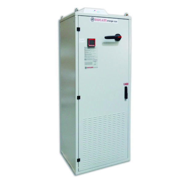 Automatic batteries with rejection filters and reinforced capacitors at 480V. Series 1000-RL