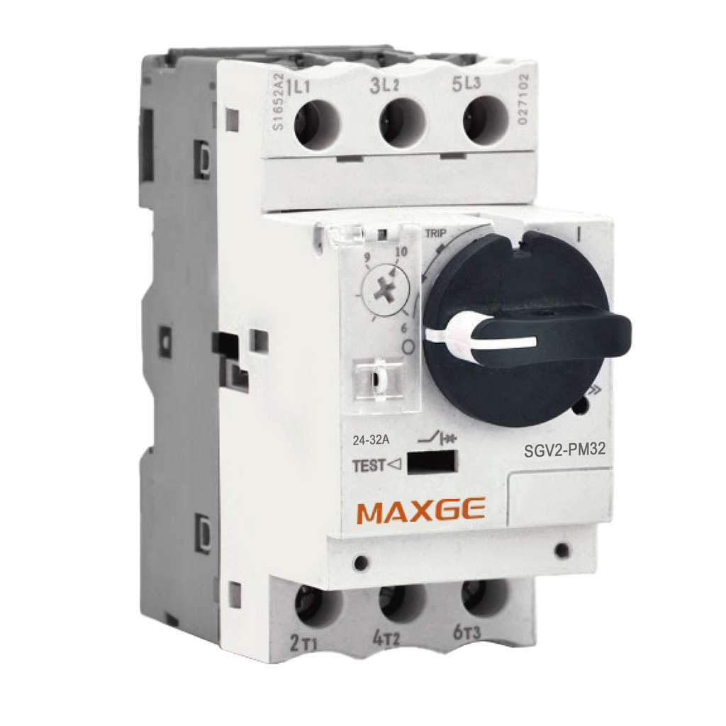 Disyuntores de motor con mando rotativo de 0,06 a 15kW / 400V (SGV2PM)