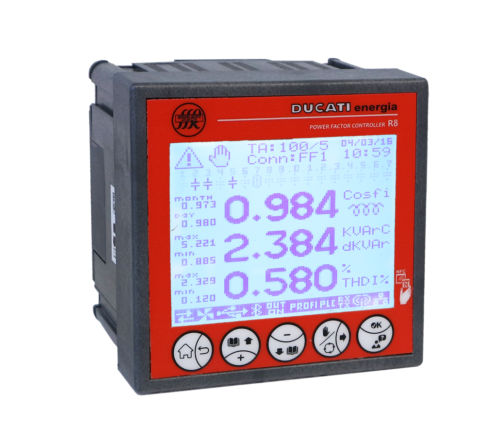 rEvolution R8/R14 reactive energy regulator