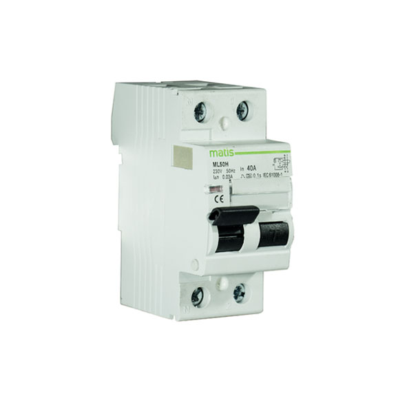 ML50H Class A Instantaneous trip residual current circuit-breakers