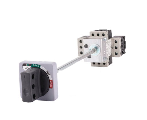 Mando en puerta + Eje prolongador 210mm (SGV2-PMN)
