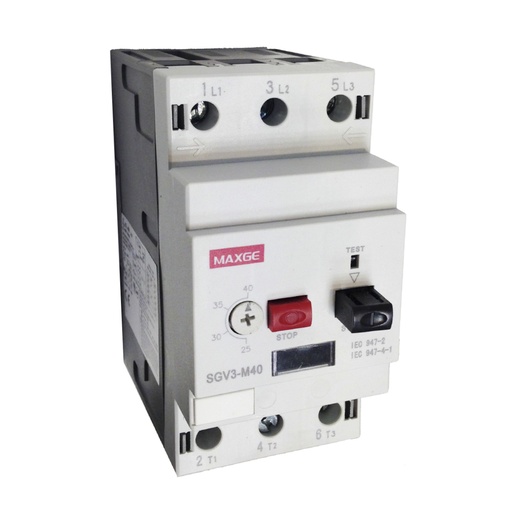 SGV3-M Motor Circuit Breakers with Severe Applications from 22 to 45kW / 400V