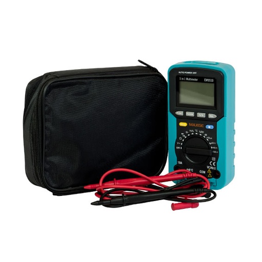 EM5510 Multimeter with expanded AC/DC capabilities up to 600V