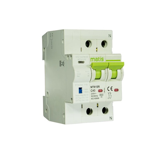 MT66 Combined protector with reclosing: IGA + permanent overvoltage